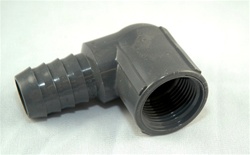 Insert Elbow 1"FPT x 1"Hose - GRAY