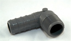 Insert Elbow 3/4"MPT x 3/4"Hose - GRAY