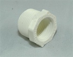 PVC Reducer Bushing 3/4" x 1/2" - TxT WHITE