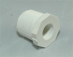 PVC Reducer Bushing 3/4" x 1/4" - TxT WHITE