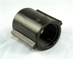 Marlex Coupling 3/4" - TxT BLACK