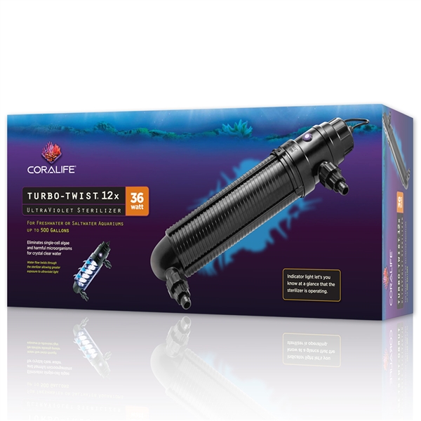 Coralife Turbo Twist UV Sterilizer 36 Watt