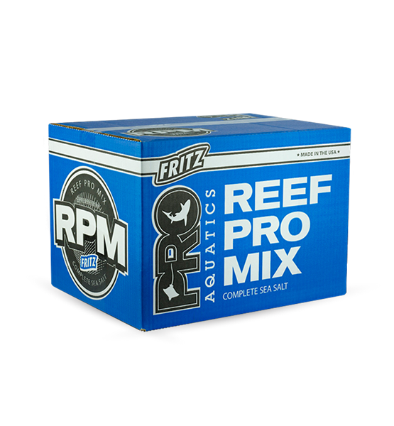 FritzPro RPM Salt Mix 55lb (200 Gal Mix) Blue Box