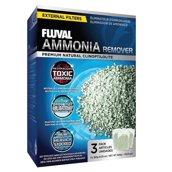 Hagen Fluval Ammonia Remover 180g - 3 pk