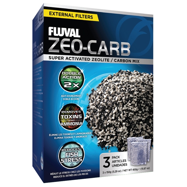 Hagen Fluval Zeo-Carb 150g - 3 pk