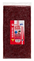 Hikari FROZEN Jumbo Blood Worms 16oz Flat