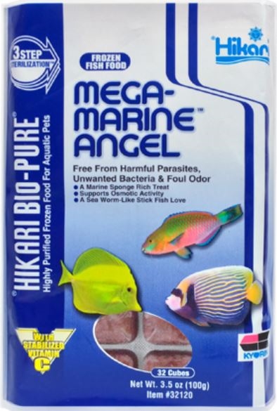 Hikari FROZEN Mega-Marine Angel 3.5oz Cube
