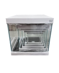 IceCap Trimless Aquariums 5 Stack Cube