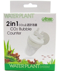 Ista Co2 2 in 1 Bubble Counter With Check Valve