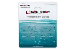 Mag-Float Replacement Acrylic Blades for Small & Medium - 4 Pack