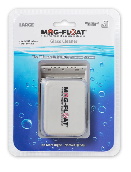 Mag-Float 350 Large Glass Algae Magnet w/ Scraper Option