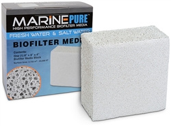 Marine Pure High Performance Biofilter Media 8"x8"x4" Block