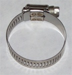 1" All Stainless Steel Hose Clamp (21mm - 38mm)