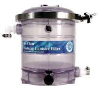 Nu-Clear Modular Canister Filter with Media Grid