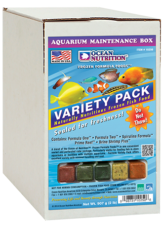 Ocean Nutrition Frozen Formula Variety Pack 2 LB