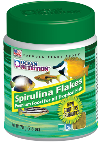 Ocean Nutrition Spirulina Flake Food 2.5oz