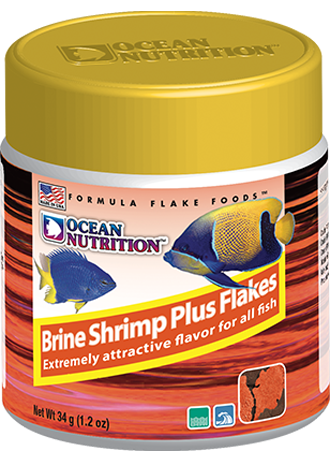 Ocean Nutrition Brine Shrimp Plus Flakes 1.2oz