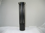 Black Suction Screen 1" x 8" Tall 1" Male Slip