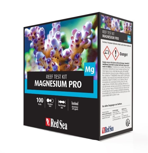 Red Sea Magnesium Pro - High accuracy Titration Test Kit (100 tests) - incl. professional titrator