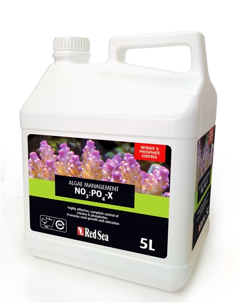 Red Sea NO3:PO4-X Nitrate & Phosphate Reducer 5 Liter