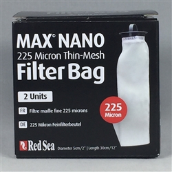 Red Sea Max Nano 225 Micron Thin Mesh Filter Sock (2 Units)