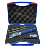 Aquarium Elements Premium Saltwater LED Refractometer - Large Blue Case