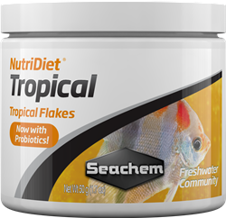 Seachem NutriDiet Tropical Flakes w/Probiotics 50 g