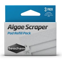 Seachem Algae Scraper Replacement Scrubber Pads 3 Pack