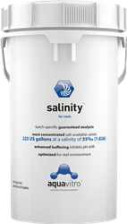 Seachem Aquavitro Salinity Salt - 225 Gal. (NO FREE FREIGHT)