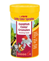 Sera Goldy Color Spirulina Goldfish Color Granules 250 ml