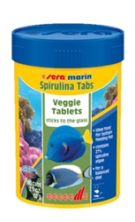 Sera Marin Spirulina Tabs 60g / 100 Tabs