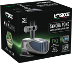 Sicce SyncraPond 3.5 Pond Pump with Fountain - 687gph