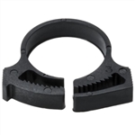 Plastic Snapper Hose Clamp 1/2" - BLACK - 50 Count