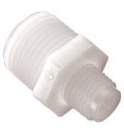 Nylon Nipple 3/4"MPT x 1/2"MPT