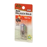 Zilla MINI Halogen Bulb Red 25W