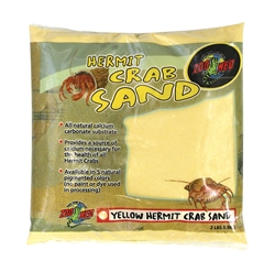 Zoo Med Hermit Crab Sand- Yellow 2 lbs