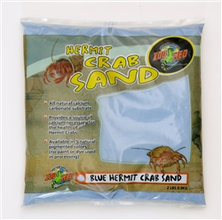 Zoo Med Hermit Crab Sand- Blue 2 lbs