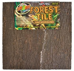 Zoo Med Natural Forest Tile Bkgrnd (12"x18") fits NT-2