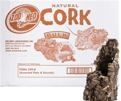 Natural Cork Rounds (Cork Bark) 15LB Bulk