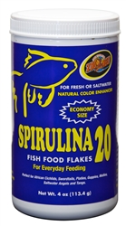 ZooMed Spirulina 20 Flakes 4 oz
