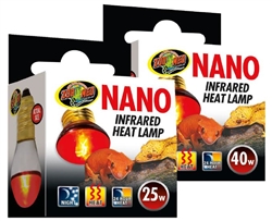 Zoomed Nano Infrared Heat Lamp 25W