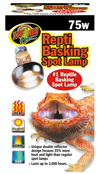 Zoo Med Repti Basking Spot Lamp 75W  CSA Approved