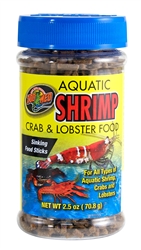 ZooMed Aquatic Shrimp, Crab & Crayfish Food 2.5 oz