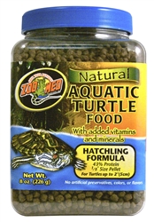 ZooMed Natural Aquatic Turtle Food-Hatchling Formula 7.5 oz