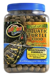 Zoomed Natural Aquatic Turtle Food - Maint Formula 45oz