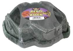 Zoo Med Combo Repti Rock Food / Water Dish LG