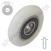 Two Various Dia Shower Door Wheels -SDR-048-M5UT