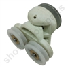 Two Replacement Shower Door Rollers-SDR-M6v-B