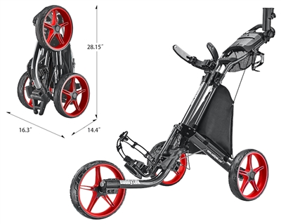 CaddyLite EZ TOUR Golf Push Cart