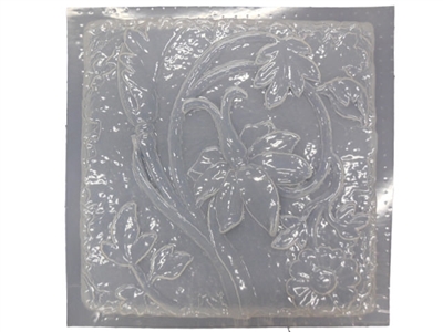 Roman Flower 1 Concrete Mold 1004